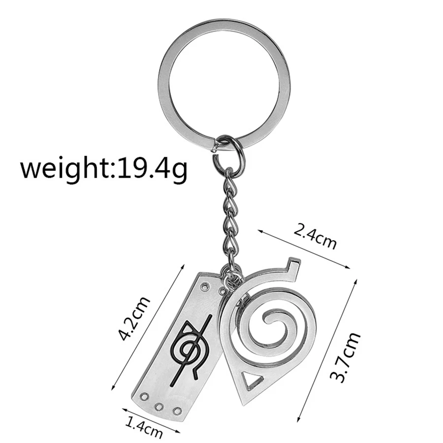 Naruto Keychain Logo info