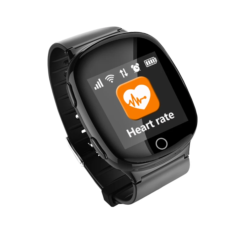 

2019 Smart Watch Heart monitor With fall-down alarm function Anti-lost Gps+Lbs+Wifi Tracking for iOS Android watches