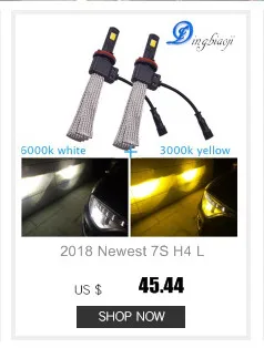 H1 H4 H7 H3 HB3 HB4 H11 светодиодный Авто scheinwerferlampen 72 Вт 6400lm/Пэр 6000 карат S7 Авто Scheinwerfer nebelscheinwerfer 12v 24 V