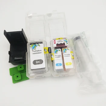 

vilaxh PG-240 CL-241 Smart Cartridge Refill kit For Canon PG240 CL241 For Canon PIXMA MX452 MX472 MX512 MX522 MG4220 MG4120