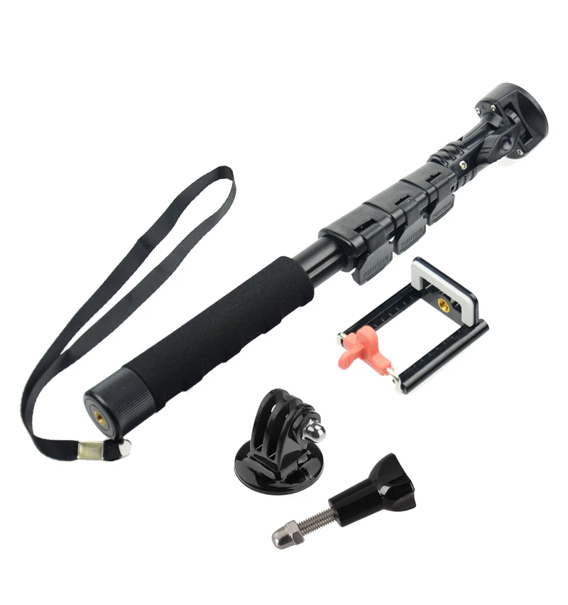 Handheld Extendable Pole Self Stick For Gopro 4 5 6 7 Monopod Tripod Smartphone DSLR Camera Selfie Accessories (6)