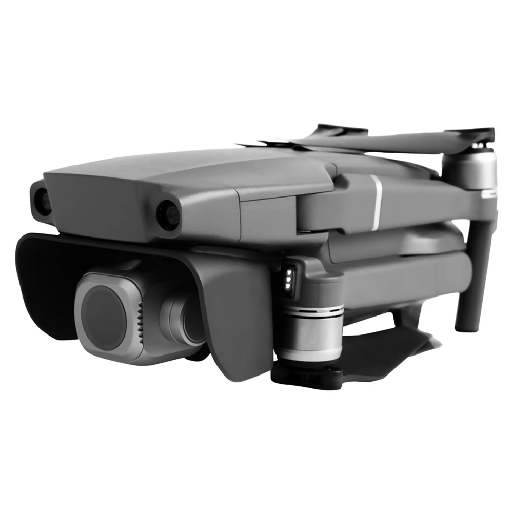 Солнцезащитная бленда с антибликовым покрытием для DJI Mavic 2 Pro Zoom Drone Gimbal Защитная черная крышка