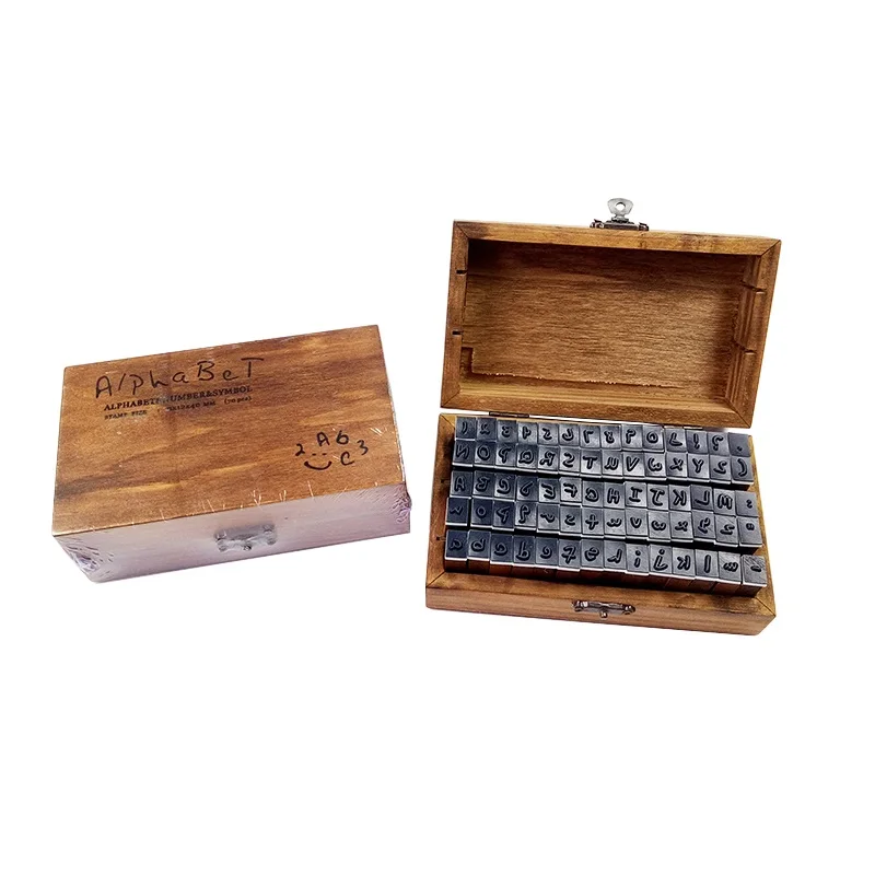 4 компл./лот DIY номер и письмо прозрачный деревянный набор штампов Мультифункциональный деревянный ящик резиновые штампы оптом