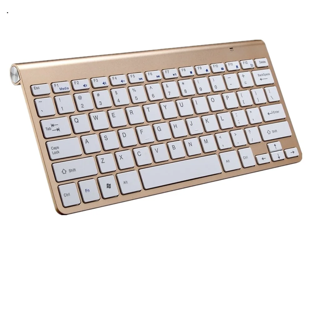 Беспроводная Клавиатура 2 4G ножницы клавиатура для стоп сигналов ноутбука Mac