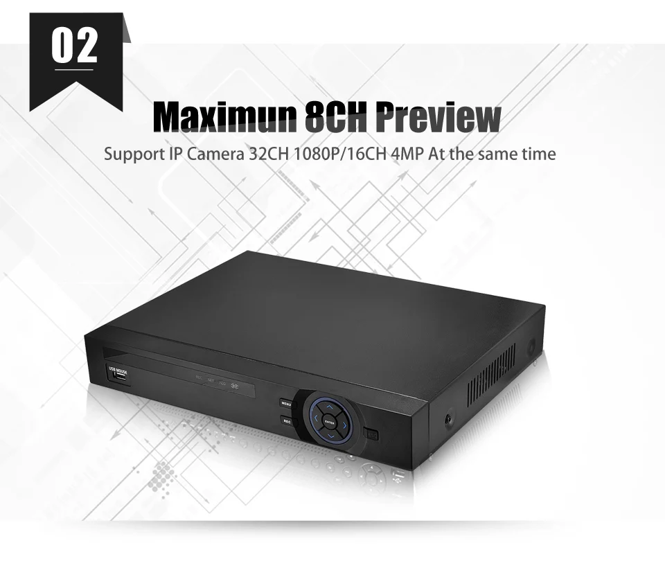 Besder 32CH 1080P CCTV NVR 5M 3M 1080P 960P 720P DVR сетевой видеорегистратор H.264 Onvif для ip-камеры 2 SATA XMEYE P2P Cloud