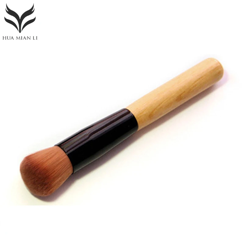 

1pcs High Quality Powder brush Wooden Handle Multi-Function Makeup Brushes Foundation Women face Make up Tools set Comestics
