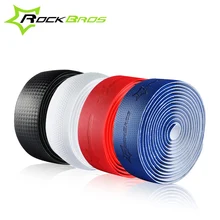 RockBros Professional Road Cycling Handlebar Tape 4 Patterns Anti-slip Anti-sweat S.R.EVA Road Bike Bicycle Handlebar Tape Wrap