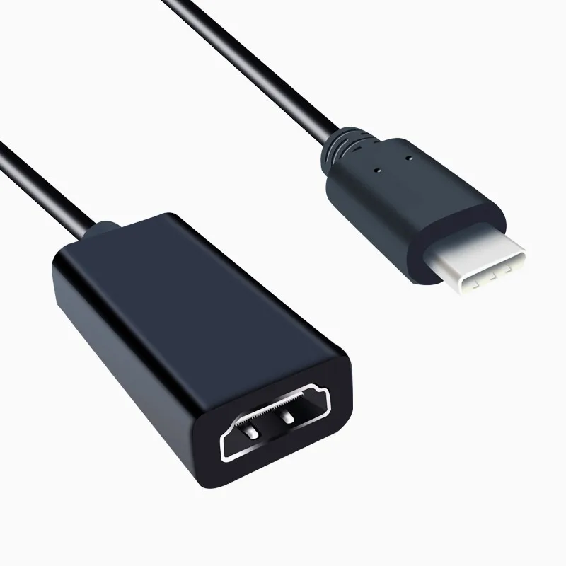 4K* 2K type C к HDMI адаптер USB 3,1 type C штекер к HDMI Женский конвертер USB-C кабель для samsung S8 Macbook huawei Mate10 P20