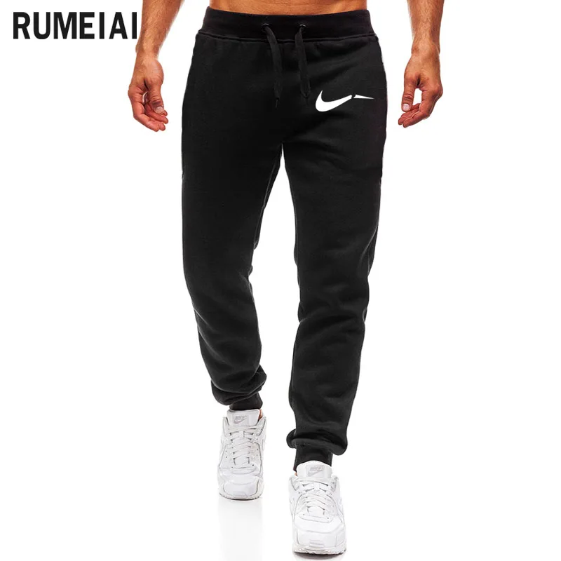 

Cotton Men Full Sportswear Pants Casual Elastic Cotton Mens Fitness Workout Pants Skinny Sweatpants Trousers Jogger Pants