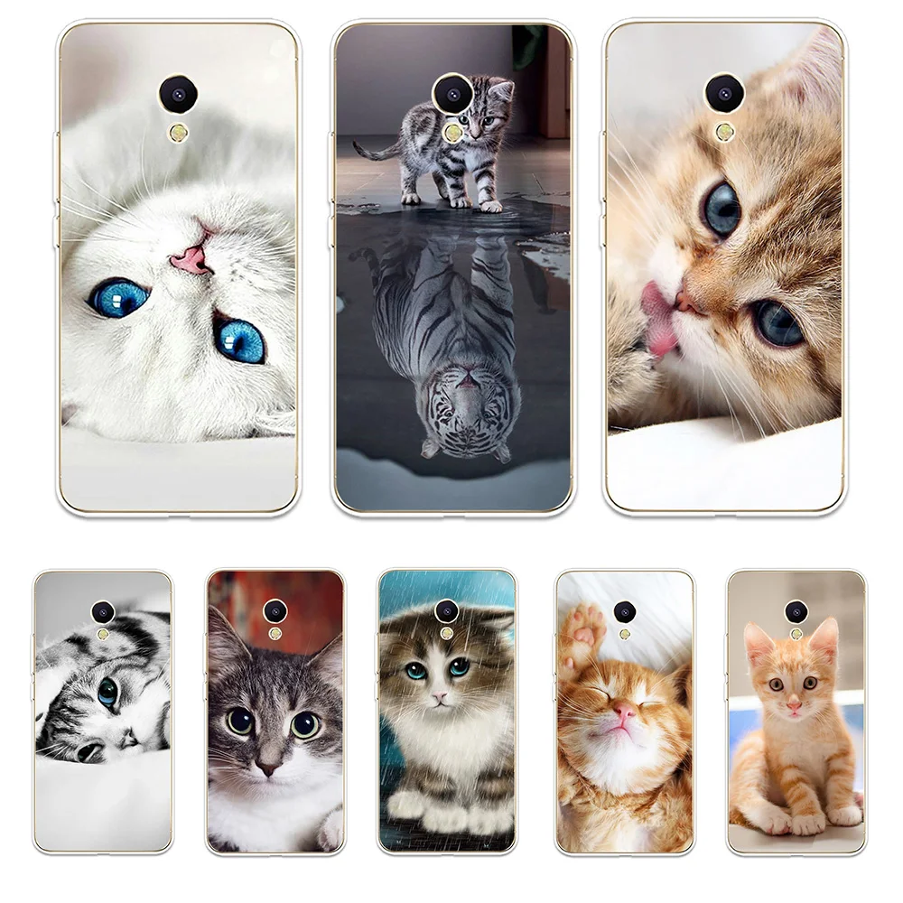 Милый силиконовый чехол для телефона Couqe Fundas Meizu M3 M5 M6 NTOE M3S M5S M5C M6S M6T мягкий |