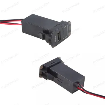 

2.1A 5V USB interface cell phone Car charger socket adapter and Voltmeter for SUZUKI