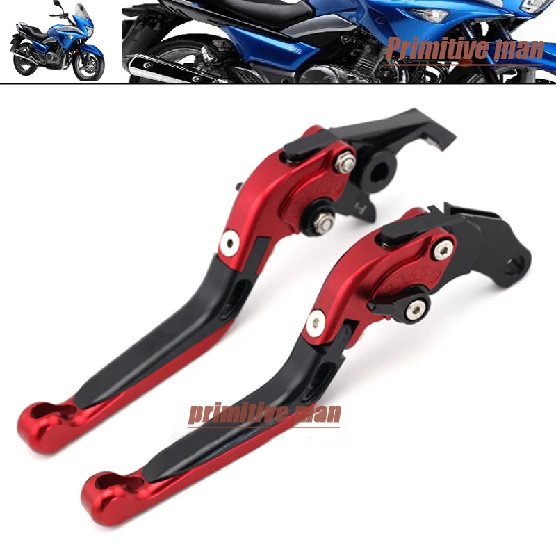 

For SUZUKI GSX400F GSX750 GSF600 GS500E GS50F Motorcycle Adjustable Folding Extendable Brake Clutch Lever #B