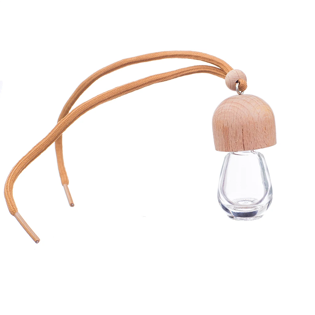 Glass Bottle Pendant Necklace Perfume Essential Oil Diffuser Bottle