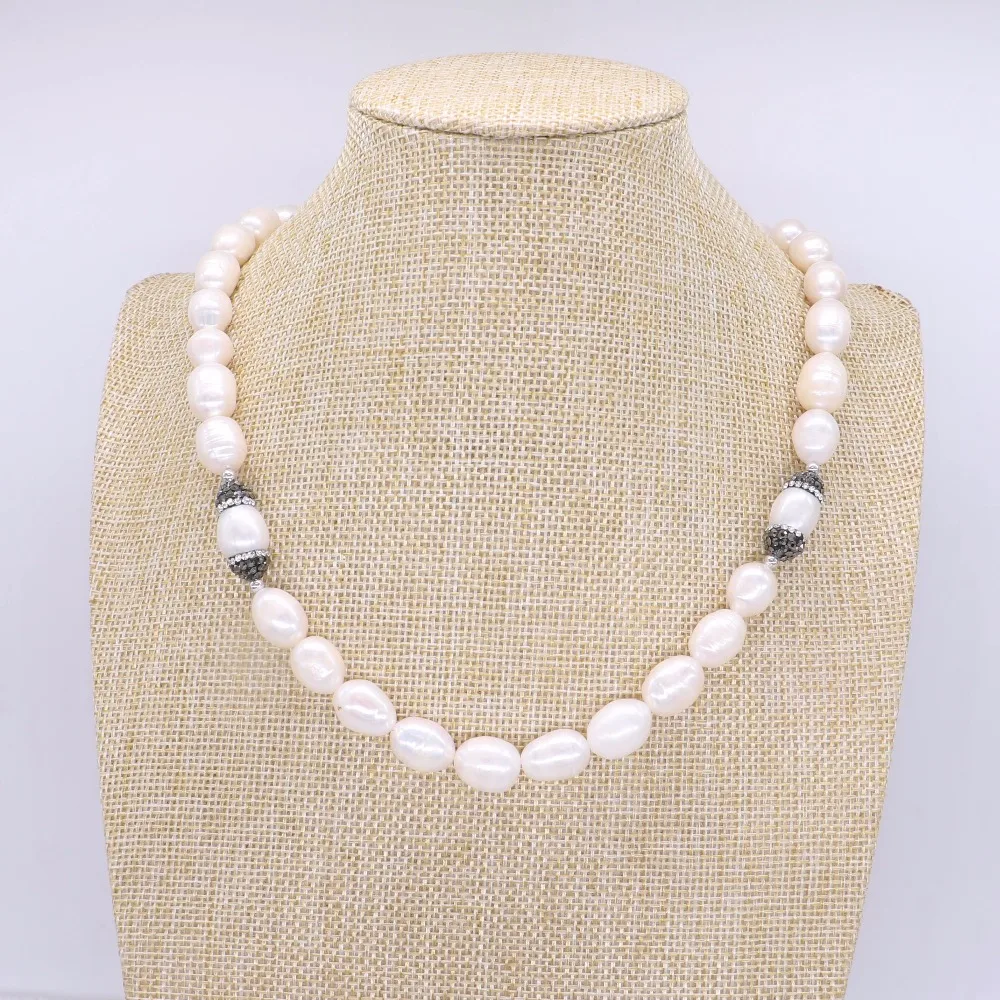 Buy Natural pearl necklace irregular pearl beads big