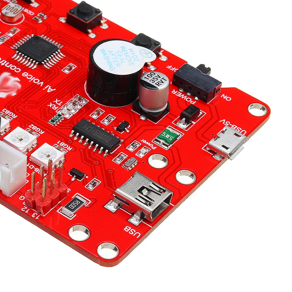 Плата голосового управления Ai V3.0 CH340 ATMEGA328P AU 5V 2A для Arduino|Запасные части| |