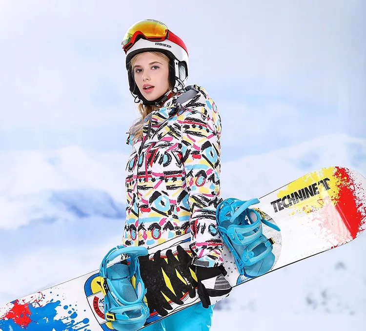 High Experience горнолыжная куртка женская, горнолыжный костюм женский,сноуборд куртка женская,лыжи куртка женская зимняя,комбинезон женский зимний горнолыжный,high experience куртки