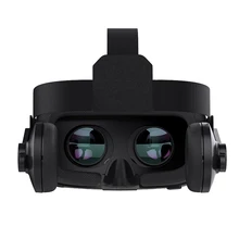 G07E Smartphone 3D Glasses Virtual Reality VR Glasses Headset Len Mirror For Samsung Iphone 4.7inch To 6.0inch Play Games Black