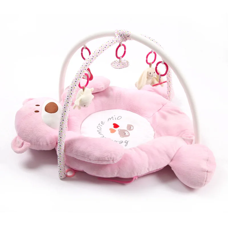  Baby Developing Mat For Newborns Thick Soft Kids Rug With Rattle Plush Toy Musical Educational Baby