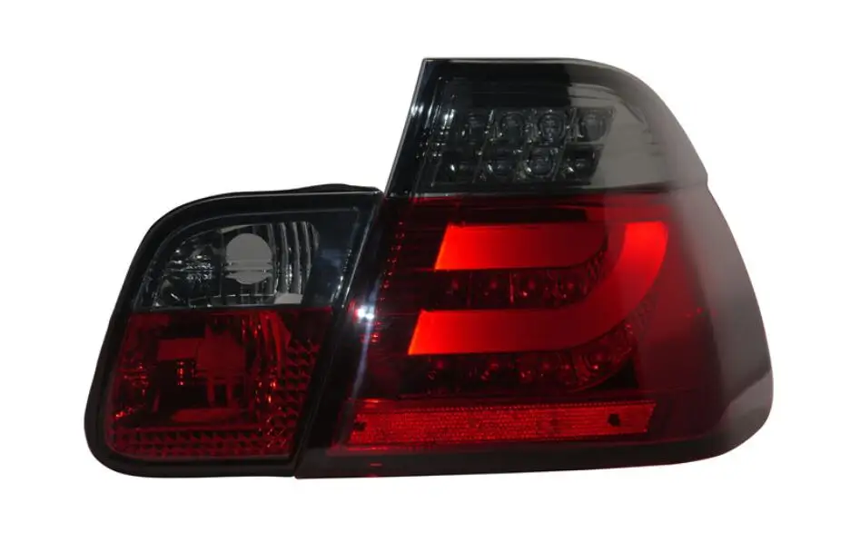 Автомобильный Стайлинг задний фонарь для E46 задние фонари 2001~ 2004, 4 шт., для E46 светодиодный фонарь заднего хода лампы DRL+ тормоз+ Парк+ сигнальная стоп-сигнал