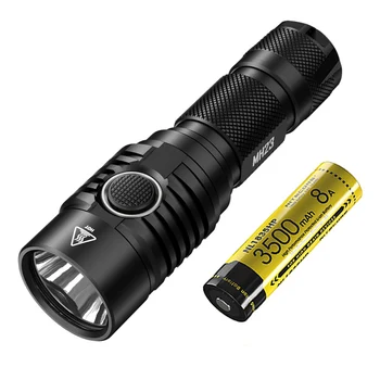 

NITECORE MH23 Rechargeable Flashlight CREE XHP35 HD max 1800 lumen beam throw 294 meter tactical torch + 18650 3500mAh battery