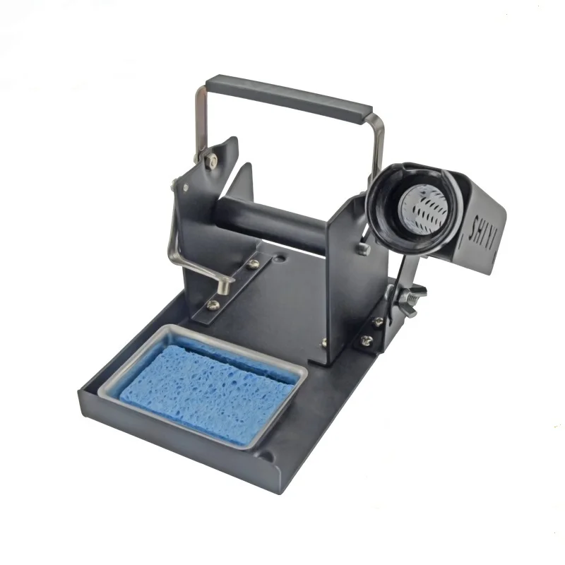Five Types Multifunctional Iron Holder Double-Layer Soldering Iron Stand Double Tin Wire Rack Metal Tin Wire Frame Line Seat
