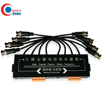 

Simulation of AHD CVI camera for Eight channel Integrated Passive Twisted Pair Transmitter with Line
