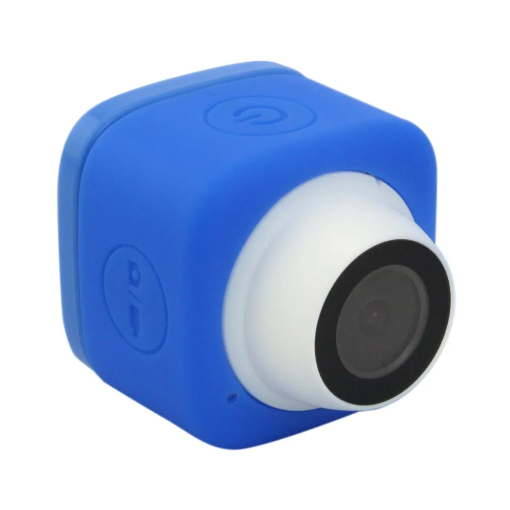 

Blue Selfie 720P HD TF Card record Wide Angle 120degree Mini Cude WIFI Camera with USB Cable ,Support IOS Android smart phone
