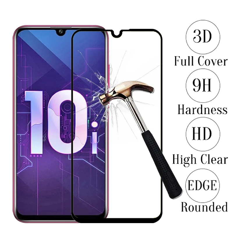 

For Huawei Honor 10i Tempered Glass Protective Glas Safety Film Screen Protector On Honor 10 Lite Honer 10i 10 i Light HRY-LX1T