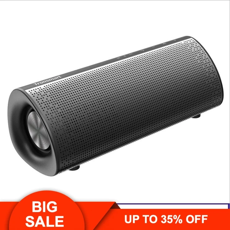 

Tronsmart Element Pixie Bluetooth Speaker Wireless Speaker 3D Digital Sound TWS Output NFC 20m Portable Speaker MicroSD Card