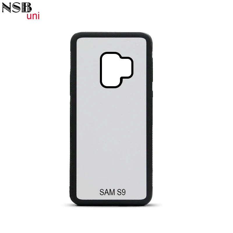 Мягкие резиновые чехлы NSBuni для Samsung Galaxy S9 сублимационные чистые Защитные сотовых