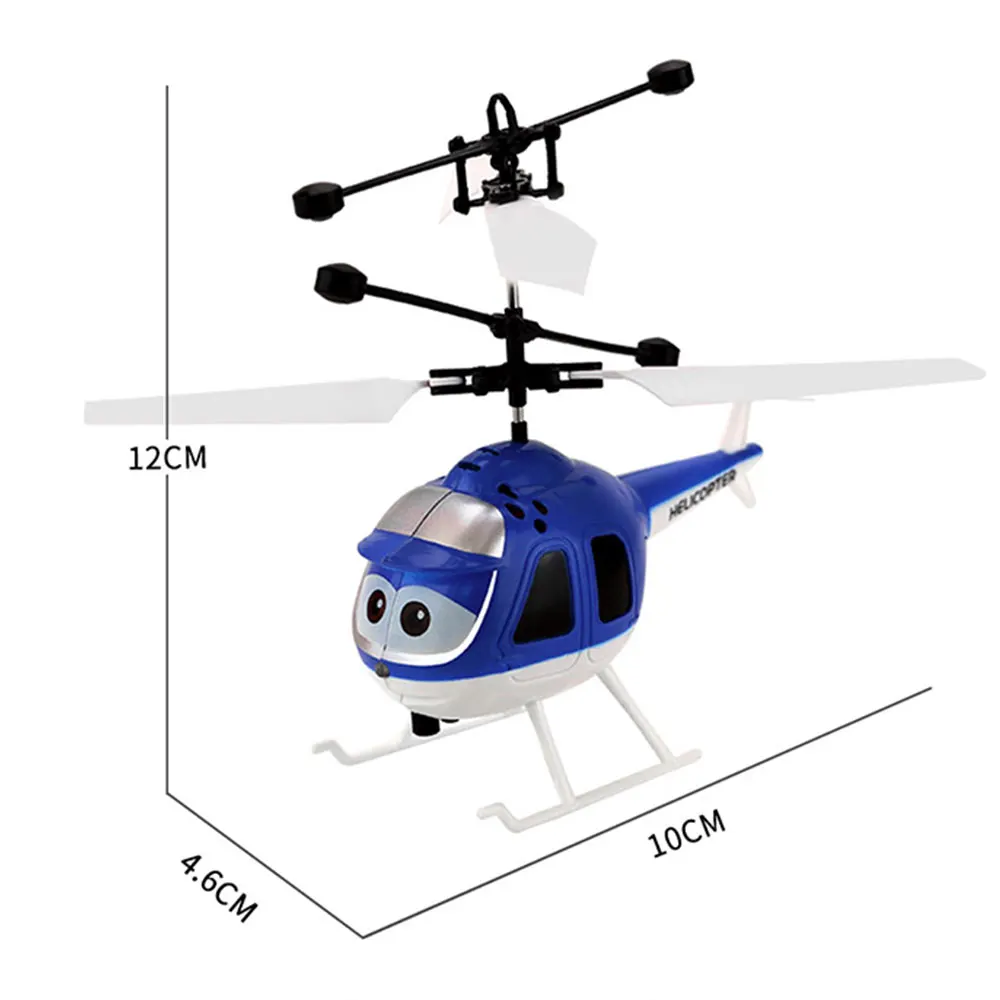 Remote Control Helikopter Kartun Pesawat Pesawat Model USB Pengisian
