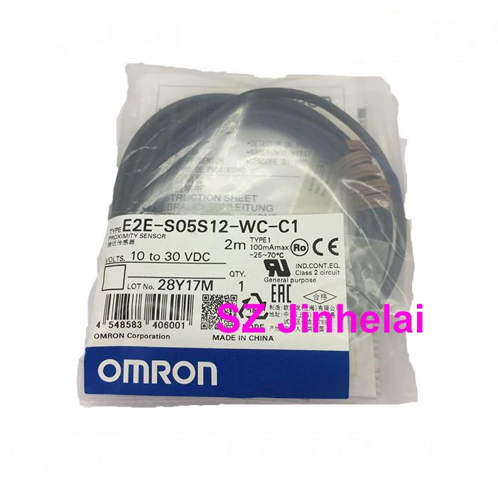 100% Authentic original E2E-S05S12-WC-C1 OMRON Proximity switch, Proximity sensor 2M 100% Authentic original E2E-S05S12-WC-C1 OMRON Proximity switch, Proximity sensor 2M