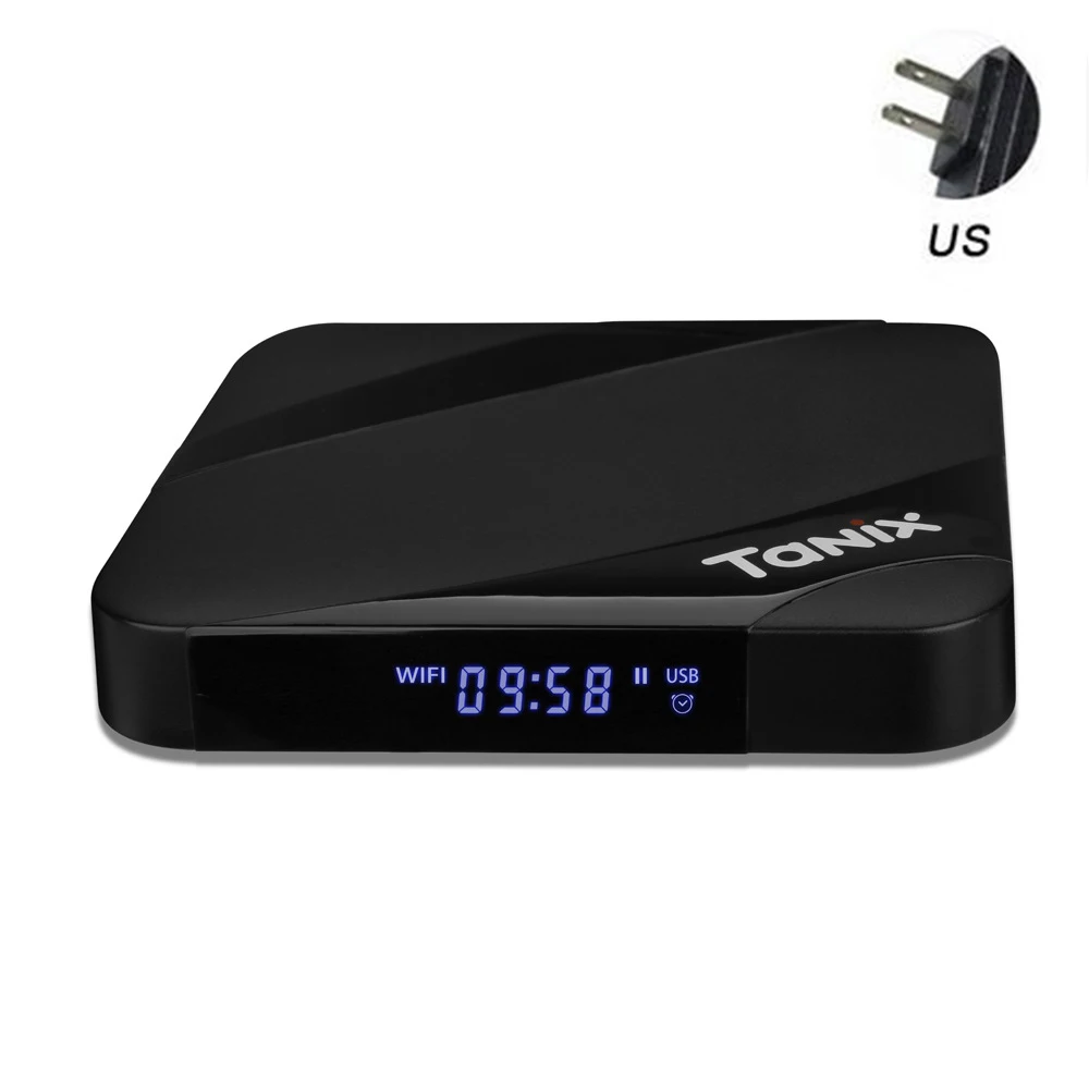 TX3 Max Smart tv Box Android 7,1 S905W четырехъядерный 2G+ 16G H.265 2,4 GHz Wifi 4K HD BT приставка мини медиаплеер приемник - Цвет: US