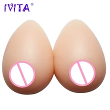 IVITA 1600g Silicone False Breast Forms Realistic Transvestite Boobs Enhancer 1 Pair New IVITA 1600g Silicone False Breast Forms Realistic Transvestite Boobs Enhancer 1 Pair New
