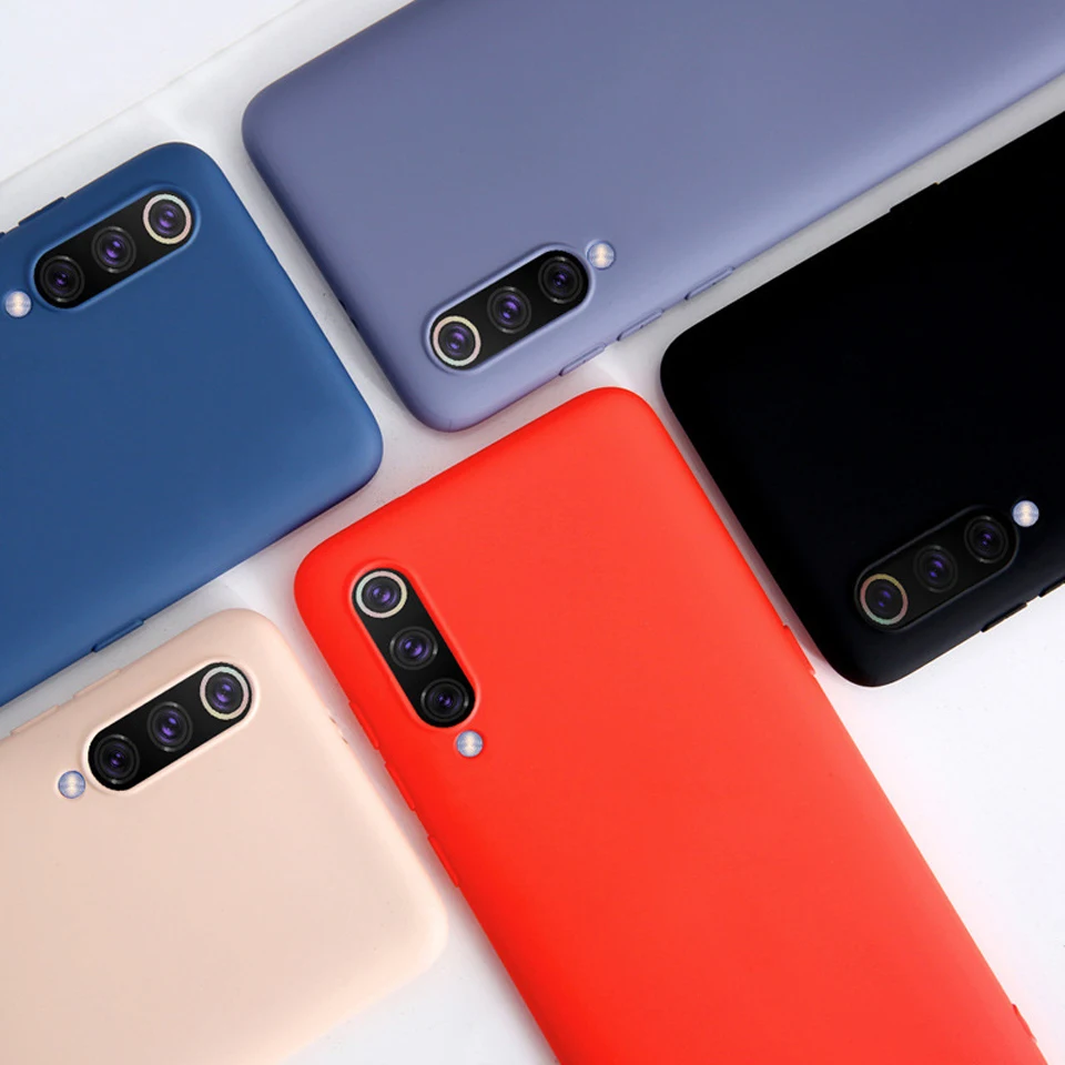 Роскошный мягкий силиконовый чехол для Xiaomi Mi 9 8 Mi9 SE 6 A2 Mi8 Lite Nature Silicon