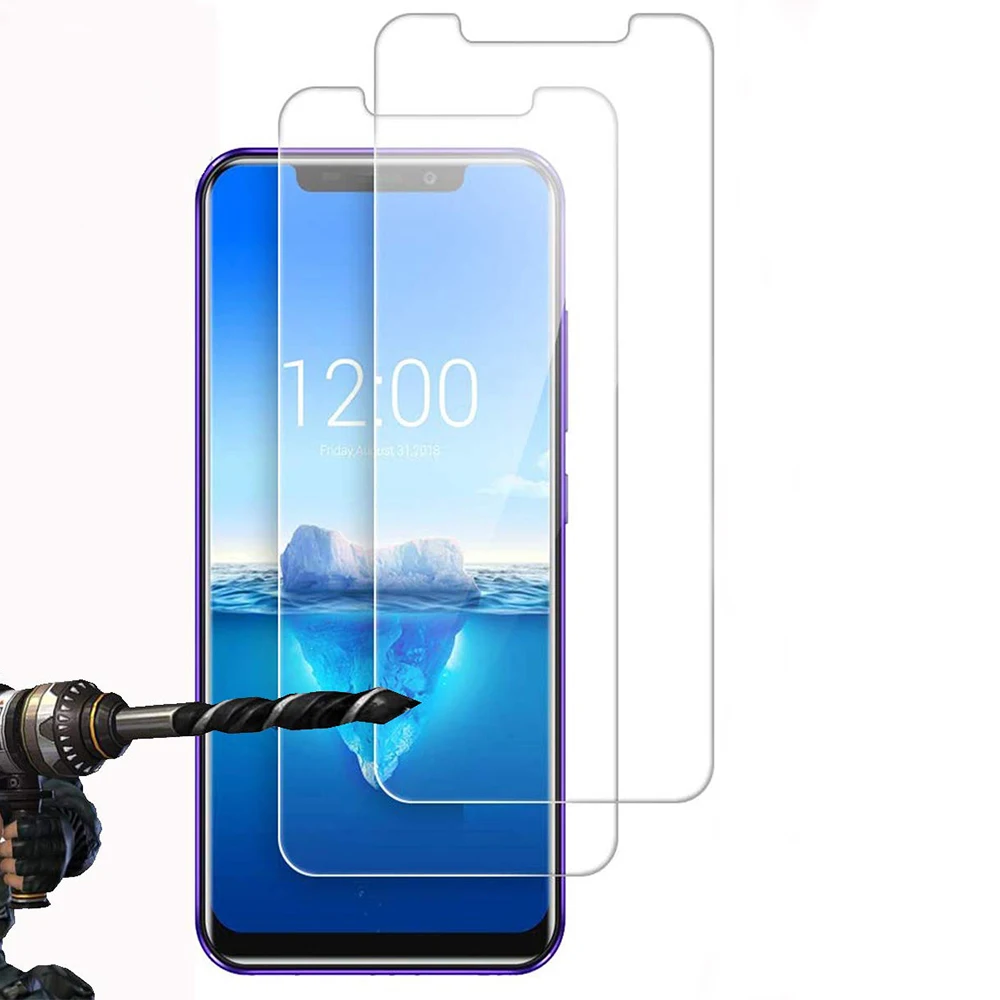 

OUKITEL C12 Face ID 6.18" Tempered Glass 9H 2.5D High Quality Screen Protector For OUKITEL C12 Face ID 6.18" MTK658 Glass Film