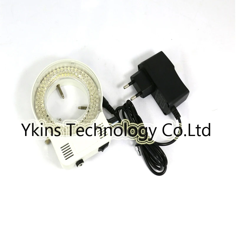 

EU/RU/US Plug 144 LED Adjustable Ring Light illuminator Lamp For Trinocular /Binocular STEREO ZOOM Microscope