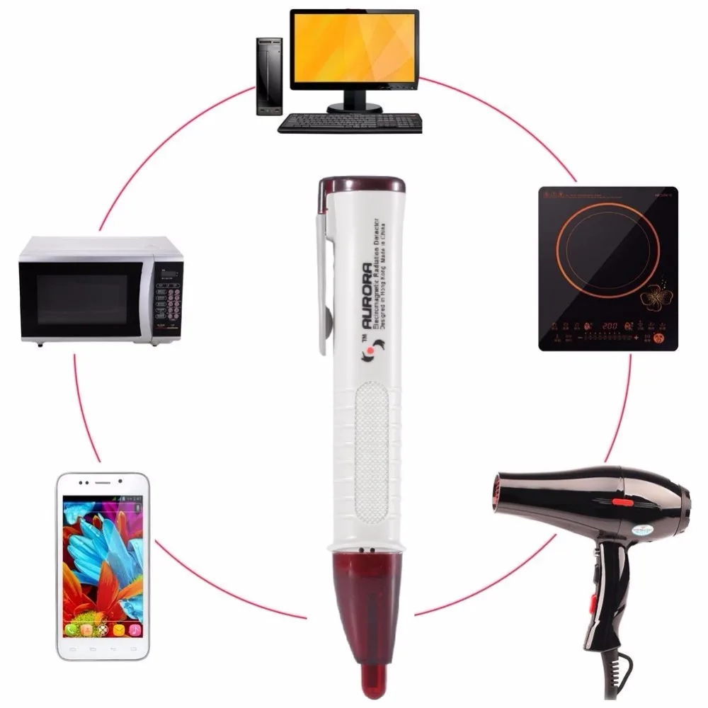 

High Quality Noncontact High Sensitive Electromagnetic Radiation Detector Pen EMF Tester EMF Tester Dosimeter