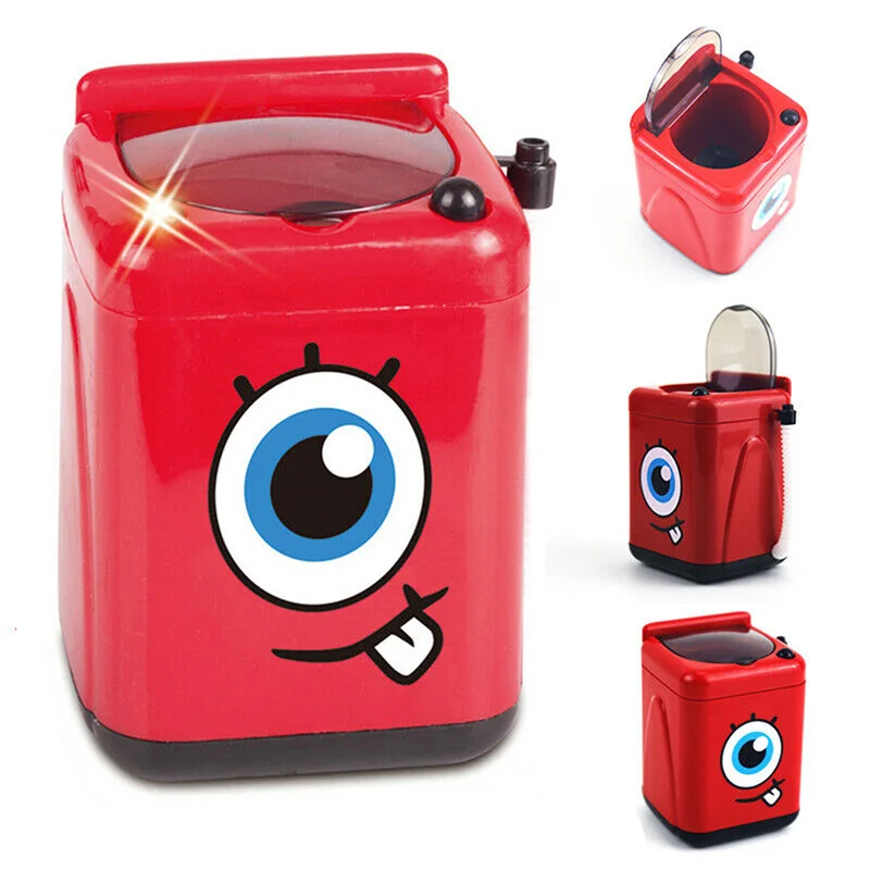 

New Arrive Mini Electric Makeup Brush Machine Cleaner Washing Toy Washing Beauty Makeup Brushes Blender Cleaning Tool