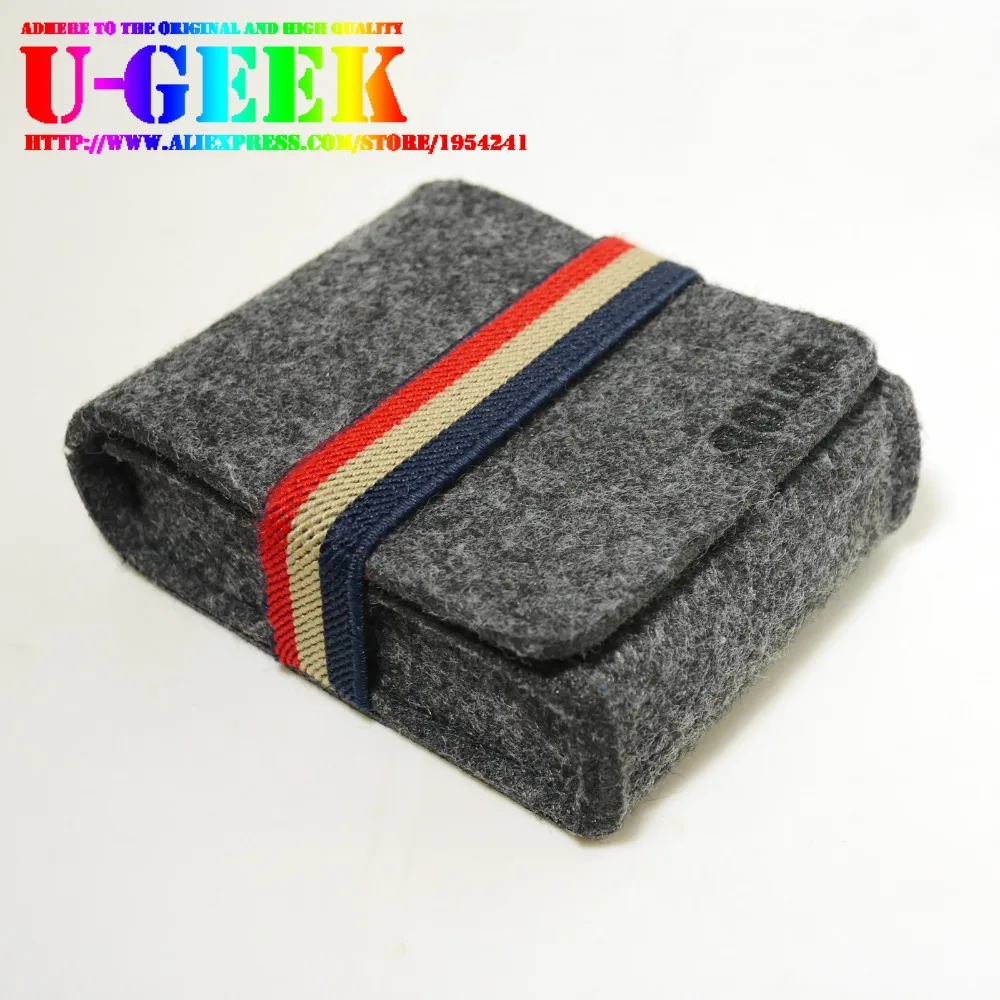 

UGEEK AOIDE Wool felt-like bag for ZPOD / 2.2 inch Screen +CNC case kit / 2.4 inch screen + CNC case kit