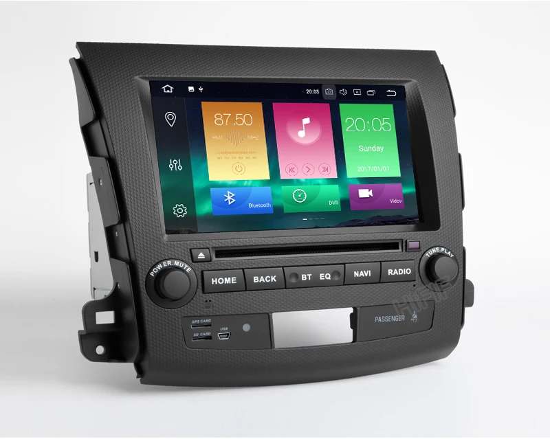Excellent 8" IPS SCREEN DSP Android 8.0 4G RAM Car DVD PLAYER For Mitsubishi Outlander GPS stereo RADIO receiver navigation PC/android 8.1 8