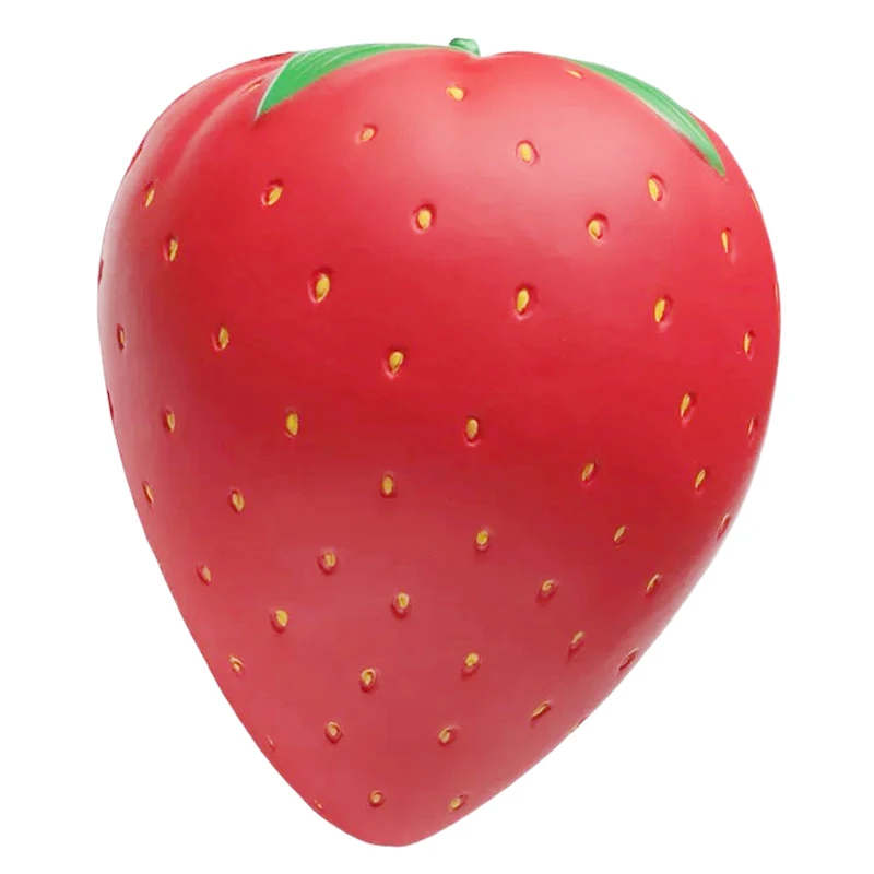 

10 Inch Giant Squishy Strawberry Toy Soft Slow Rising Stress Relief Squeeze Hobbies Toys For Children