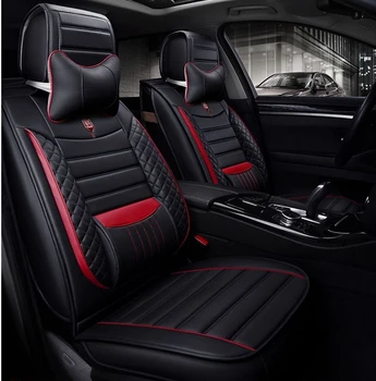 

2017 Newly! Full set car seat covers for Mitsubishi Outlander 5seats 2016-2008 breathable fashion car seat cushion,Free shipping