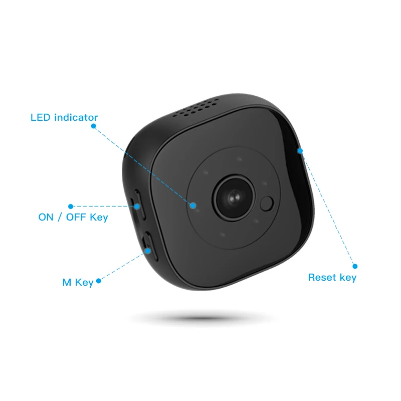 Мини камера H9 Mini DV/H9 WiFi Спортивная DV Kamera 1080P HD микро ночного видения DVR