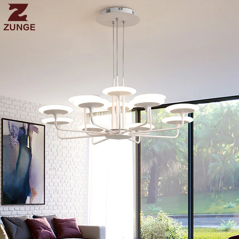 

ZUNGE LED pendant light living room lamp simple modern atmosphere P667 dining room lamp bedroom luminaire