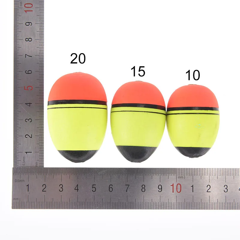 5 шт. 10/15/20 гр катушка для ловли «плавающая» лампа палку EVA светящийся поплавок для ночной рыбалки пены поплавок Размеры