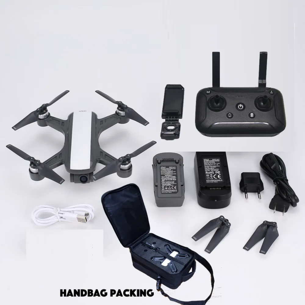 Квадрокоптер CFLY Dream с GPS и радиоуправлением 1080P HD камера 5G Wi Fi FPV|Радиоуправляемые