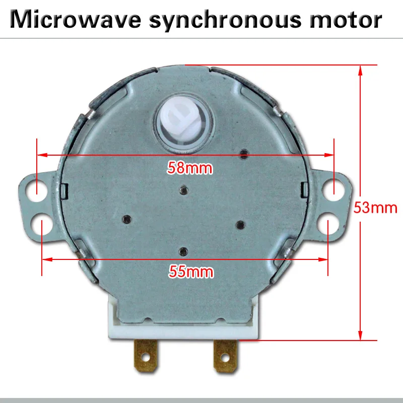 Микроволновая печь синхронный двигатель микроволновая печь двигатель поворотного круга микроволновая печь мотор лотка 30V 5/6 поворотные аксессуары