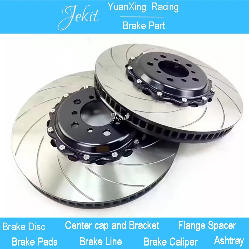 

Jekit Brake auto part 330*28mm disc with hats for JK9200 brake calipers for BMW 335i coupe year 2007 front wheel