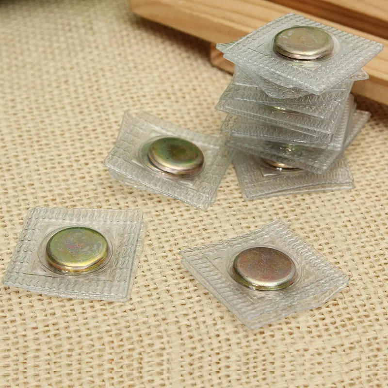 10 Sets Hidden Sew In Snaps Clothing Fastener Buttons